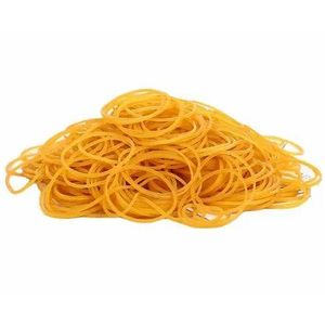 1kg Rubber Bands, Yellow Bank Paper Bills Money Dollars Elastic Stretchable Bands