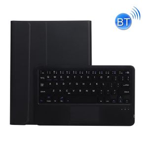 Detachable Lambskin Texture Ultra-thin TPU Bluetooth Mini Rechargeable Keyboard tablet Case with Touchpad & Stand