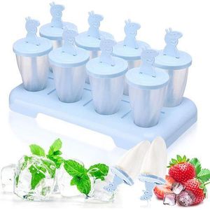 Character-Themed Reusable Ice Pop Mold Set - Multicolor