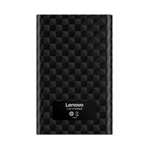 Lenovo S02 HDD Case 2.5 USB3.0 External Hard Drive Enclosure – USB3.0 To SATA 5Gbps Enclosure Case Support For 6TB - For 2.5inch SSD HDD Hard Disk Box - Black