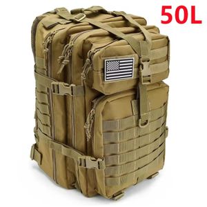 50L Large Capacity Tactical Backpack 