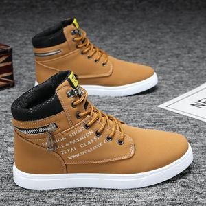 AIDAILU Men's Sneakers Male High-top Sports Shoes Casual Anti-slip Comfort Shoes
