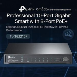 TP Link 10-port gigabit desktop+ switch 