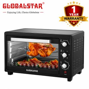 Globalstar GS-OV48  Electric Oven with Rotisserie - Black, Convection Function 48L