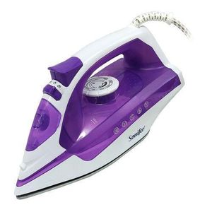 Sonifer Electric Steam Dry Flat Iron - Purple, White, Blue