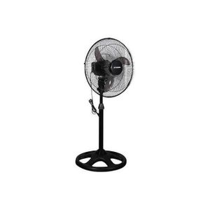 Generic Xim Standing Office Oscillating & Adjustable Electric Fan -Silver,Black
