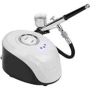 Portable Mini Airbrush Kit with Compressor