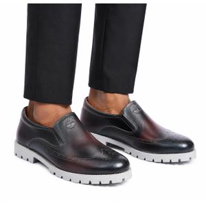 Heritage Leather Slip-On Loafers