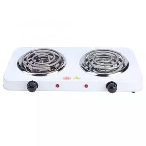   Double Coil  Hotplate Cooker- White