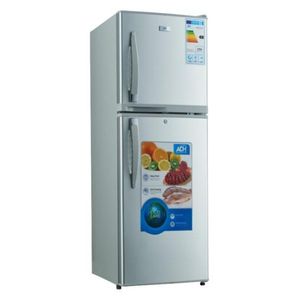 ADH 168Litres Top Freezer Double Door Refrigerator / Fridge - Silver