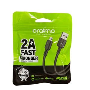 Oraimo 2A Fast original charging USC smart Cable-black