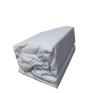 4pcs Fitted Bedsheets ( 2 bedsheets, 2 pillow cases)- White 