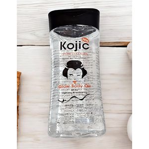 ORIGINAL Kojie San Glow Body Oil, all day hydrating & smoothing Kojic ACID Pure Collagen gel. 200ml