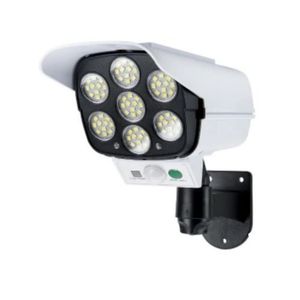 Remote Control Solar Stimulation Sensor Flood Light- White