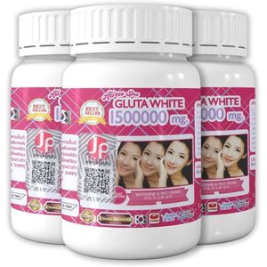 Gluta White 1500000 mg Supreme V Shape Face Fast Aura Whitening Antiaging