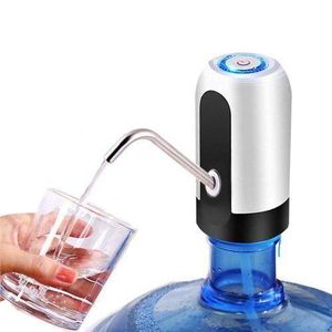 Original Automatic Water Dispenser With Electric Rechargeable Pump- Black, White