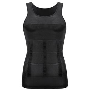 MISS MOLY men's Compression Undershirts Ultra Slimming Body Shaper Belly  Control Vest Workout Active Gynecomastia Tank Tops 