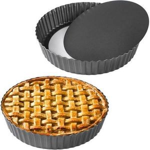 Premium Non-Stick Tart Pan with Removable Loose Bottom