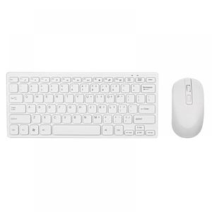 Portable Compact Wireless Keyboard and Mouse Set for PC, Laptop & Smart TV