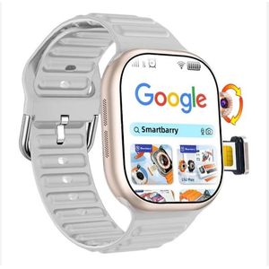 SmartBerry C99 Plus 2.06" 6+64GB GPS Wifi 3D Rotation Pull Camera Amoled HD Large Display Screen Sim Card Function Smart Watch
