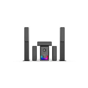 Global Star 5.1 Heavy Bass Bluetooth Home Theater System- Black