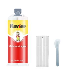 Metal Glue, Metal Repair Agent, Strong Foundry Glue, AB Waterproof Sealant, All-Purpose Repair, Suitable for Repairing