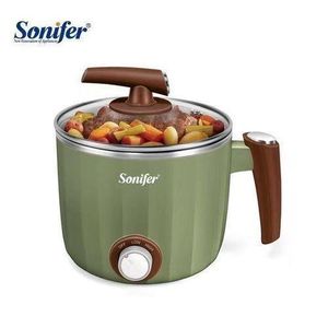 Sonifer  Multi-Functional Electric Hot Pot and Cooker with Glass Lid