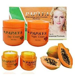 Feique 2 in 1 Papaya Whitening Anti-freckle Day And Night Set Cream