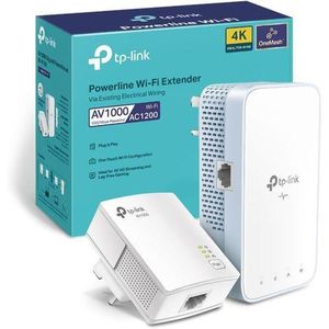 TP Link AV1000 Gigabit Powerline Wifi Extender 1000 Mbps Wi-Fi Kit AC1200 Model TL-WPA7517 KIT