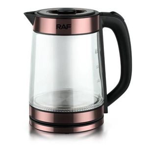 Fast Boiling Brosilicate Glass Kettle Of 2.2 Liters-Transparent