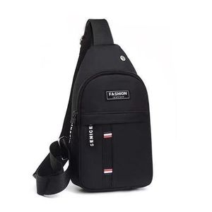 Men's Crossbody Chest Bag - Black