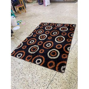 Modern Shaggy Area -multicolor(150by200)cm