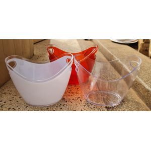1 pc Acrylic Ice Bucket (Medium Size) - Multi-color 