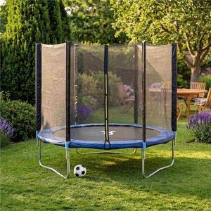 8ft kids outdoor playing bouncer trampoline