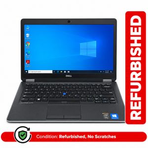 Dell Latitude E7440 14" Laptop – 4th Gen Intel Core i5, 8GB RAM, 500GB SSD – Refurbished