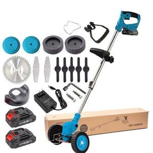 Cordless Electric Grass Cutter Two Batteries. /Lawn Mower Kit.