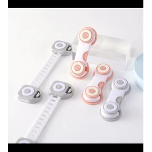 3-Piece Baby Safety Drawer Locks - Multicolor