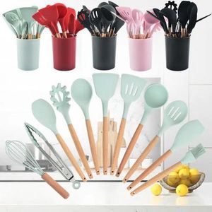 Silicone Spoons Set - Multicolor