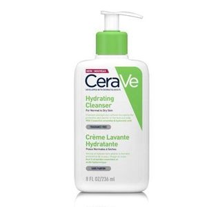 Cerave Hydrating Facial Cleanser (236ml) Normal to Dry Skin 