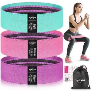 3pcs Booty Bands – High Resistance Fabric Glute Bands for Workout & Fitness