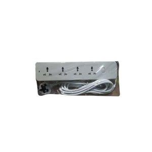 Ac Outlets  Electric Extension Cable With Plug-White