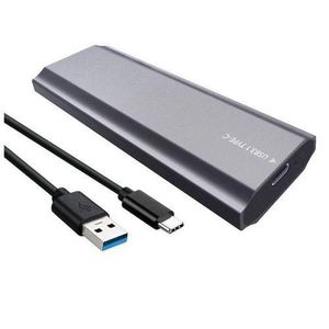 Original 2 in 1 Dual Protocol M2 SSD Case NVME Enclosure M.2 To USB Type C 3.1 SSD Adapter For NVME+ SSD Disk Box M.2 SSD Case