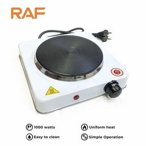 RAF Electric Stove Single Burner 1000-White