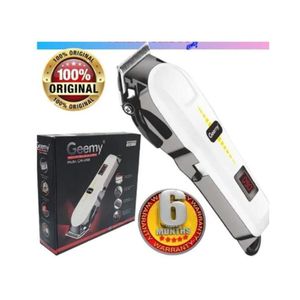 Gemmy rechargeable Original Hair clipper machine full set- black, white