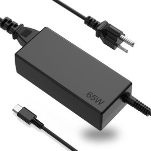 65W USB C Laptop Charger for Lenovo Laptop Charger Compatible with Lenovo ThinkPad/Yoga/ThinkBook L580 L590 E580 P43S P53S with Power Cord