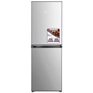 Roch 310 Liters Double Door Bottom Freezer Defrost Fridge – Silver