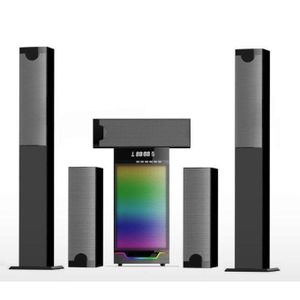 Globalstar Bluetooth 5.1 Multi-Media Loud Home Theatre - Black