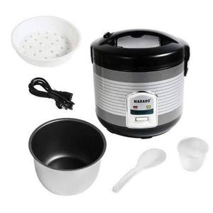 Marado Electric Rice Cooker - 5Litres- White,Black