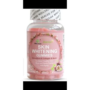 Genetic Daynee Skin Whitening Glutathione, Collagen & Biotin Gummies