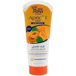Lady Diana Apricot Scrub Ultra Gentle For Sensitive Skin - 170ml